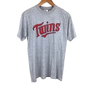 Majestic Minnesota Twins Mauer‎ 7 T-Shirt XL Gray NWT